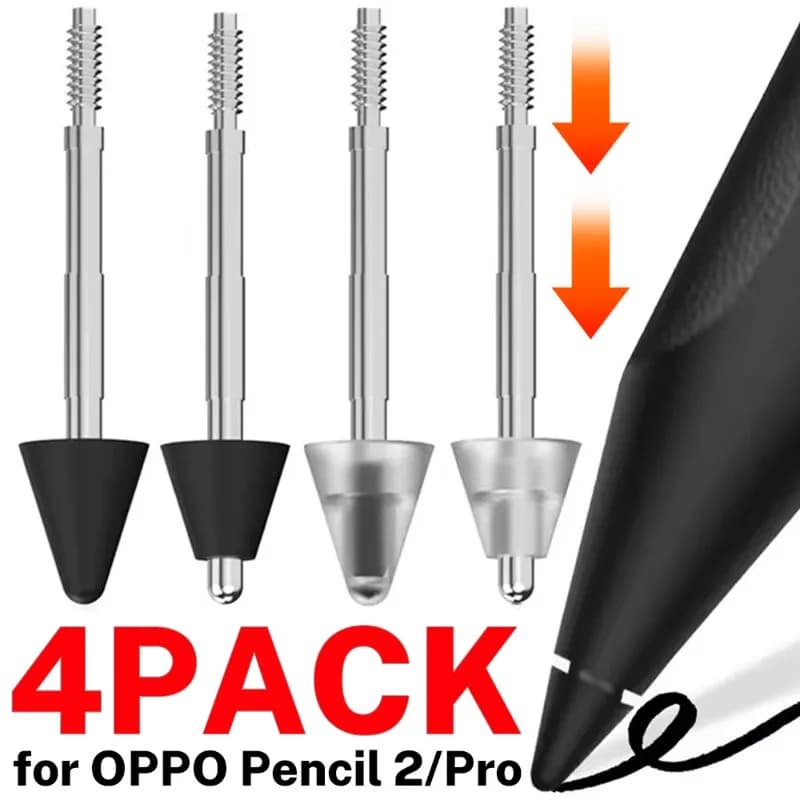 Punte della penna per OPPO Pencil 2/Pro Matita di ricambio Pennino Resistenza all'usura Touch Stylus Pen Ricarica per OPPO Pencil 2 Pro Accessorio