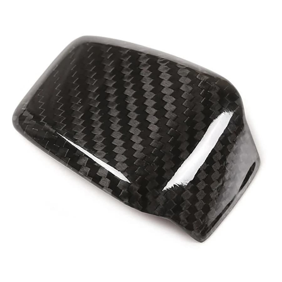 AB59 - Cornice Decorativa per Volante in Vera Fibra di Carbonio, Striscia di Copertura, Base a V per Alfa Romeo Giulia Stelvio 2020-2021