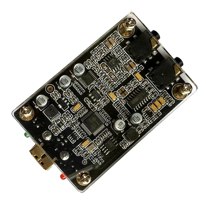 Scheda Audio USB DLHIFI SA9123L con ADC/DAC Lossless, Riproduzione 192K, Registrazione, Senza Driver, per Cellulari e Raspberry Pi