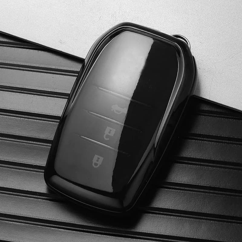 Custodia morbida per chiave telecomando per auto in Tpu per Toyota RAV4 Crown Hilux Fortuner Camry Land Cruiser Prado Proteggi Shell Fob Accessori