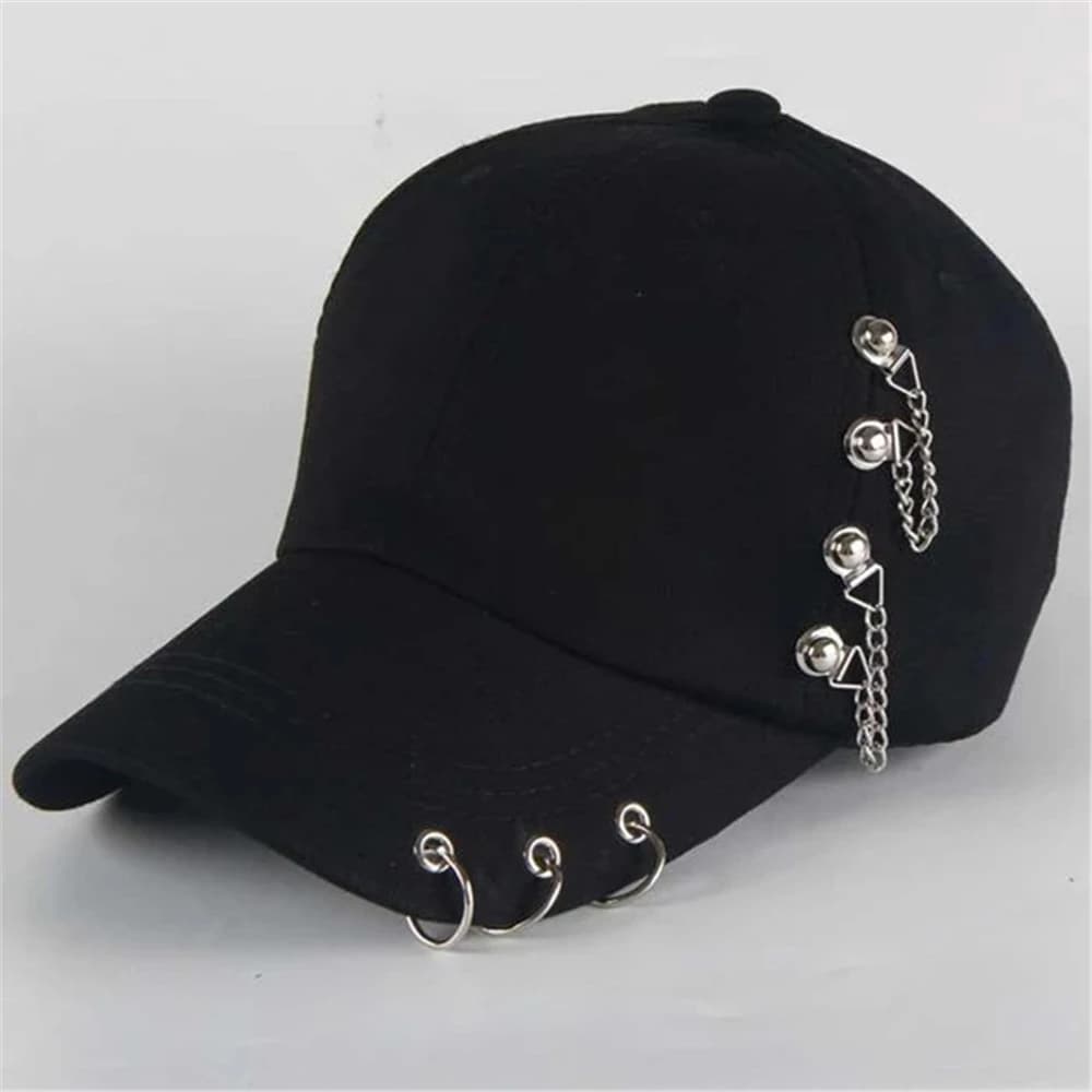 Cappellini da Baseball Regolabili per Uomo e Donna, Stile Trucker, per Golf, Sport, Hip Hop, con Anelli, Cappelli da Sole
