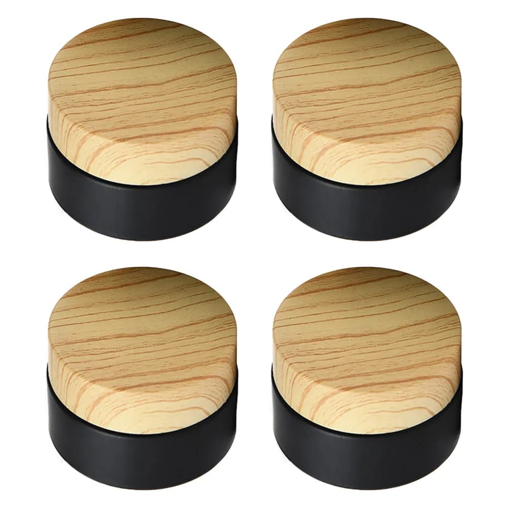 4 small glass jars for cosmetics, cream, lotion, umbrella, face cream, rechargeable container for travel, portable, light, 5G