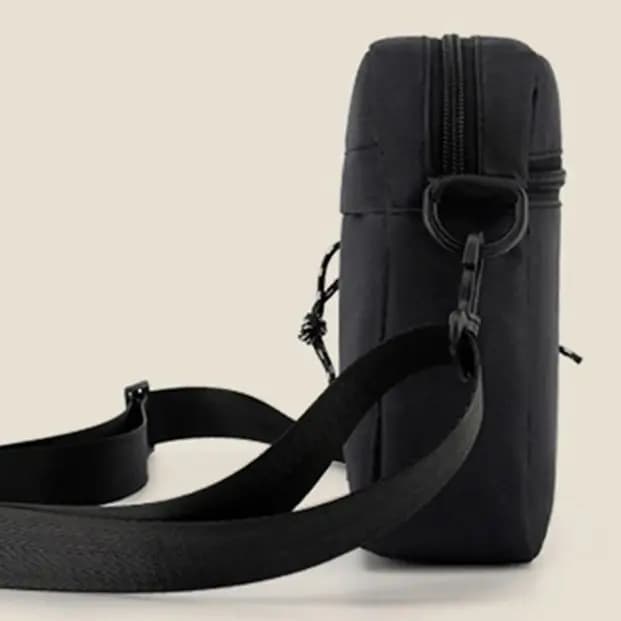 Borsa a tracolla piccola da uomo Borsa a tracolla diagonale alla moda Borsa da petto leggera da ragazzo Mini borsa casual Marsupio per cellulare