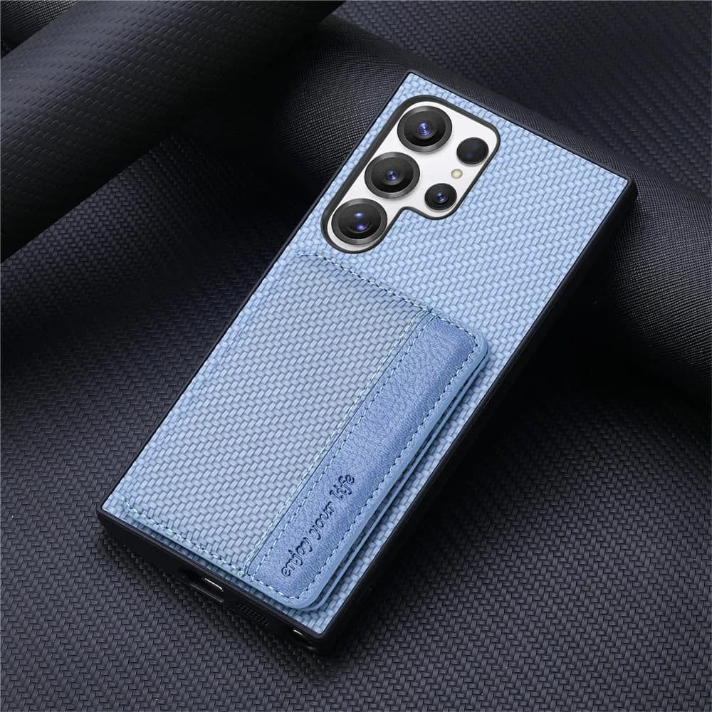 S26 Ultra 5G Custodia posteriore in pelle RFID Portafoglio Porta carte Custodia per telefono per Samsung Galaxy S26 Ultra Custodia Samsung S 26 Cover magnetica
