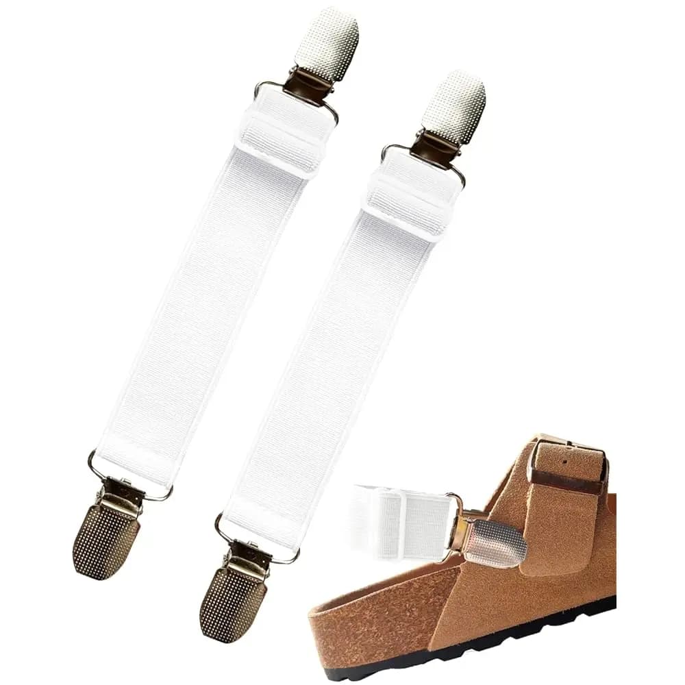 Cinturini per Tallone per Zoccoli e Ciabatte Arizona, Sandali EVA, Scarpe Uomo e Donna, Ciabatte con Plateau