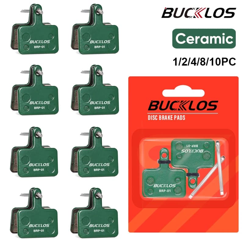 Ceramic brake pads BUCKLOS MTB Bike Hydarulic disc brake pads for SHIMANO MT200 B01S B05S Mountain Road Bike disc brake pads