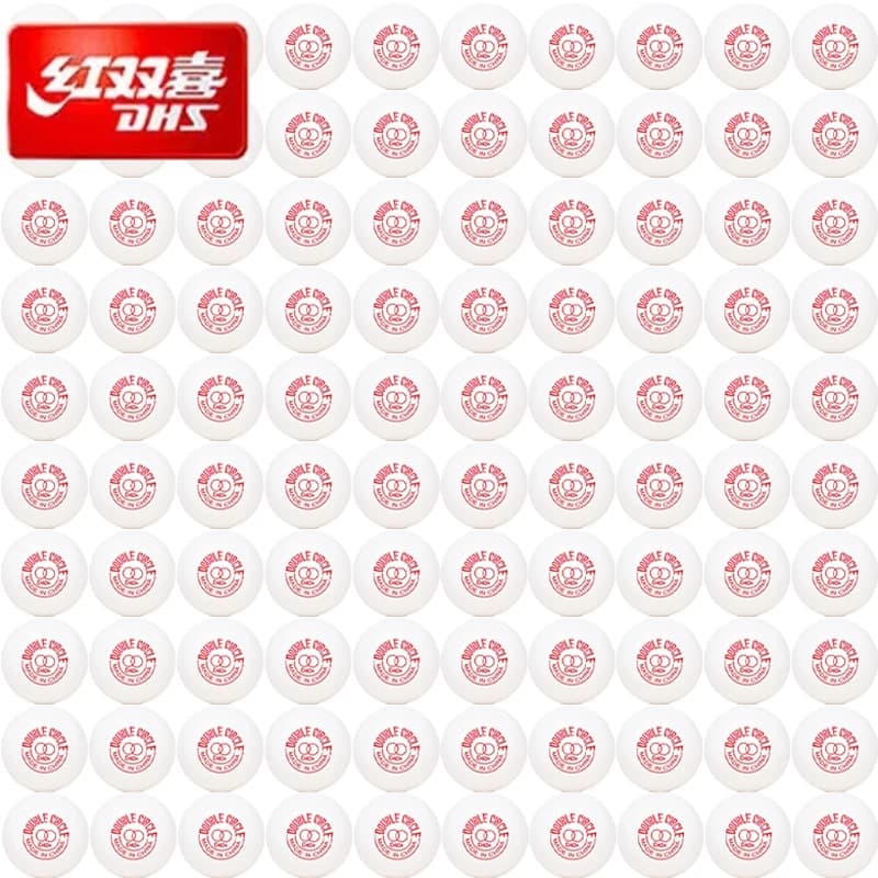 100 pezzi DHS pallina da ping pong gioco top serie marca pallina da allenamento per ping pong resistente alla competizione di gioco D40 + nuovo materiale