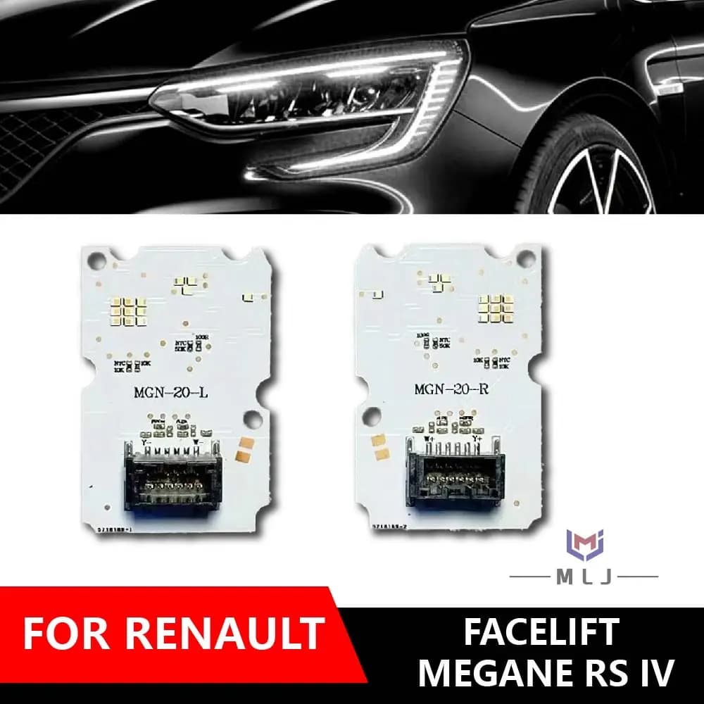 Nuovo Modulo di Controllo Luci Diurne a LED Bianche per Renault Megane RS IV, Ricambio OEM per Fari