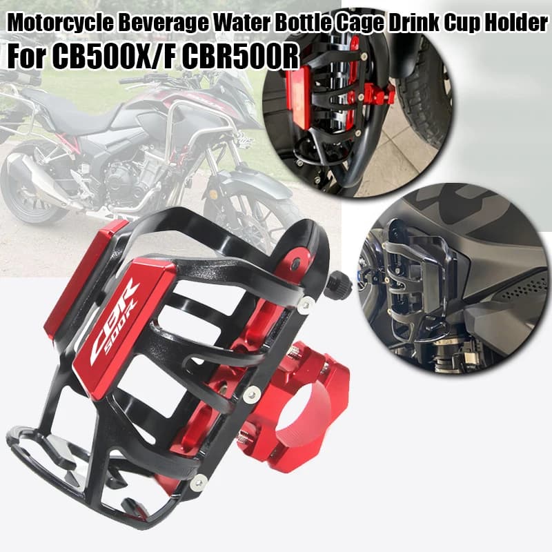 Accessori Moto per HONDA CB500F CB500X CBR500R CBR 500R CBR 500 R CB 500F 500X: Portabevande/Borraccia