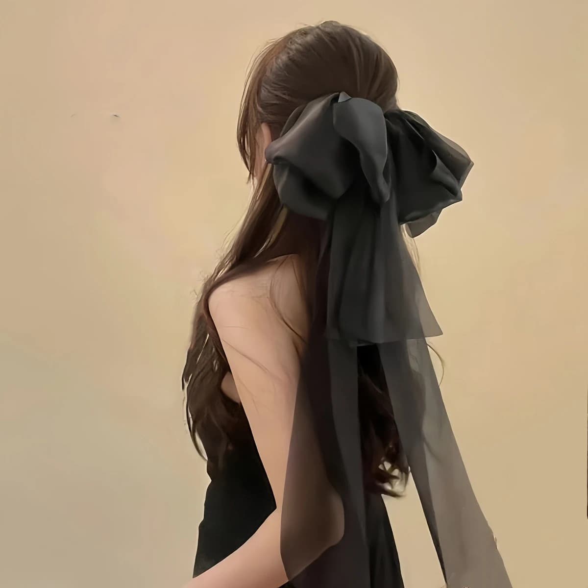 1 Pezzo Fermaglio per Capelli Grande a Fiocco, Morsetto a Artiglio Oversize per Coda di Cavallo Alta, Eleganti Fermagli e Accessori per Capelli per Ragazze e Donne