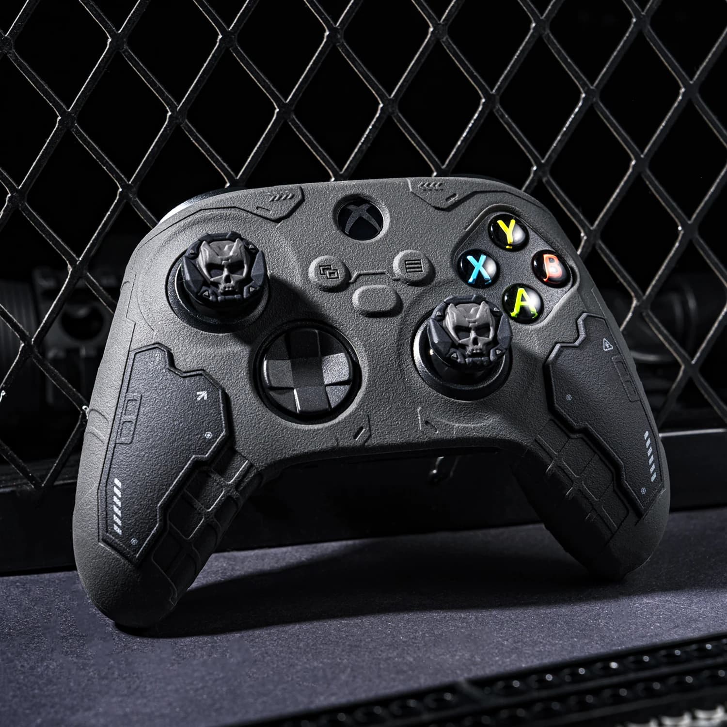 Tattico Mecha Protezione morbida in silicone opaco per Xbox Series X/S Custodia per controller di gioco XSX XSS Thumb Stick Grip Cap Cover