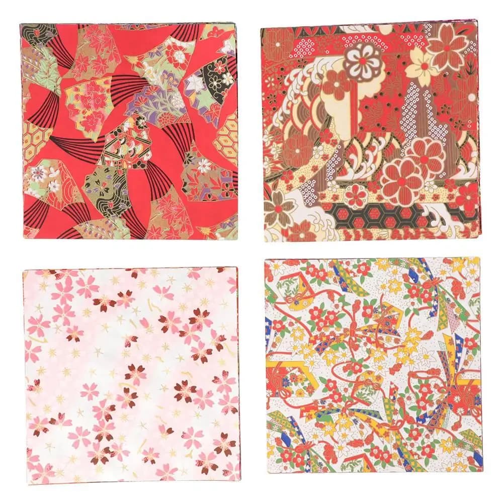 20pcs/pack Environmental Material DIY Crane Flower Decorative Scrapbook Decor Handmade Craft Paper Origami