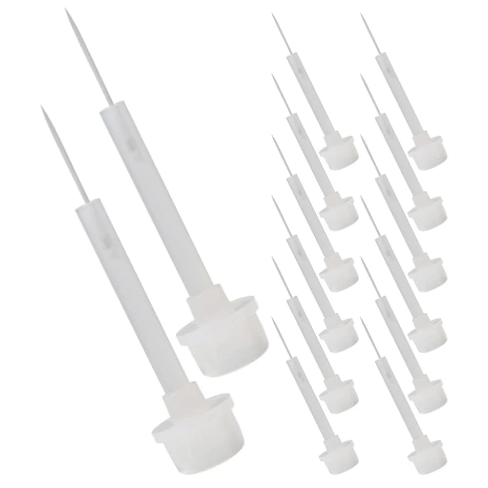 20 pezzi di pennello di ricambio per smalto, dettagli per disegno, pennello per gel liquido per nail art, applicatore per testina di penna per smalto, pennelli per unghie fai da te