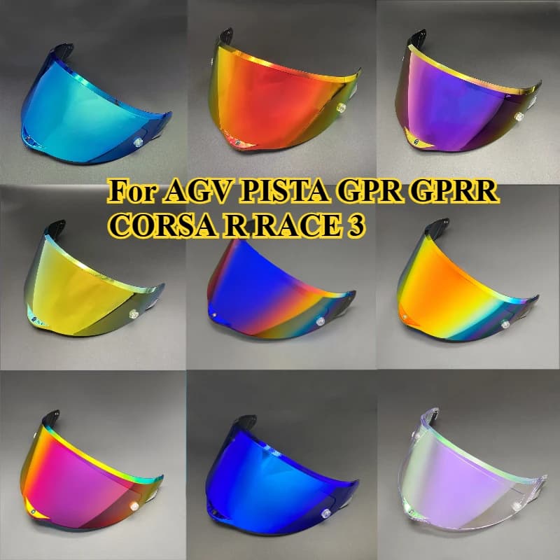 Motorcycle helmet visor for AGV PISTA GPR GPRR CORSA RACE 3 Anti-UV Dustproof helmet lens Accessories for helmet Sunglasses