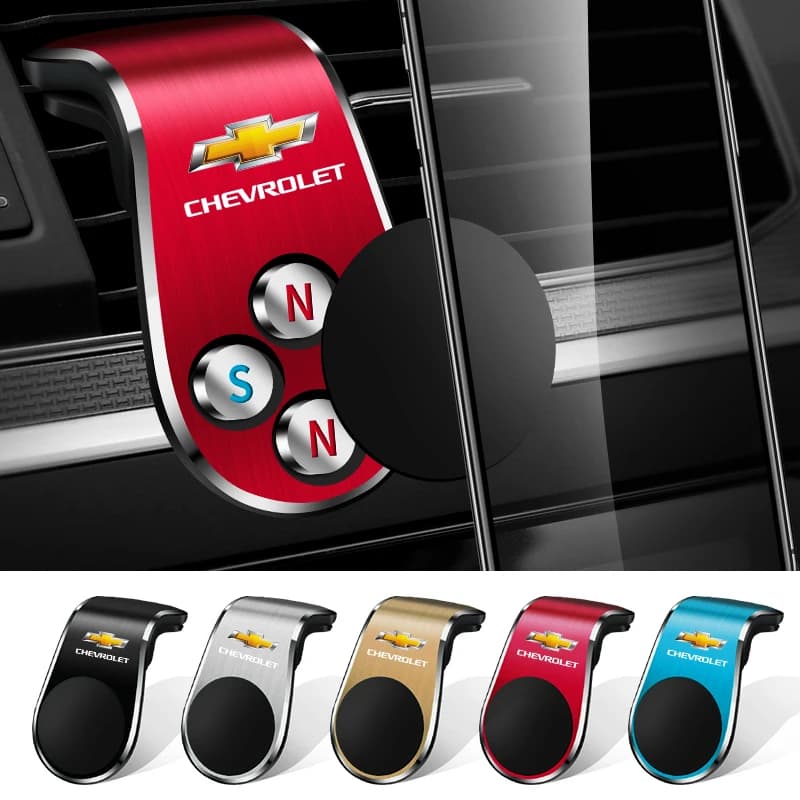 Supporto per telefono da auto con magnete per presa d'aria, supporto GPS per Chevrolet Onix Cruze Silverado Impala Equinox Malibu Tahoe Cobalt