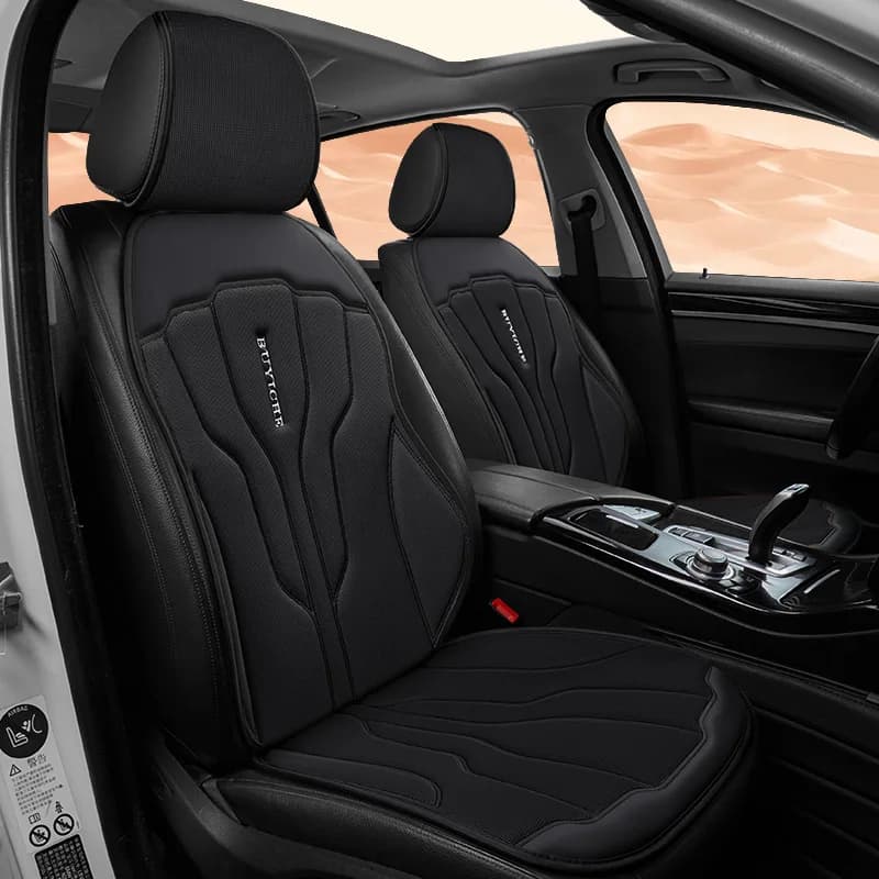 Coprisedili per auto universali per Nissan Tiida March Navara D40 Qashqai J11 Juke X Trail T32 Leaf Kicks teana J32 Accessori auto