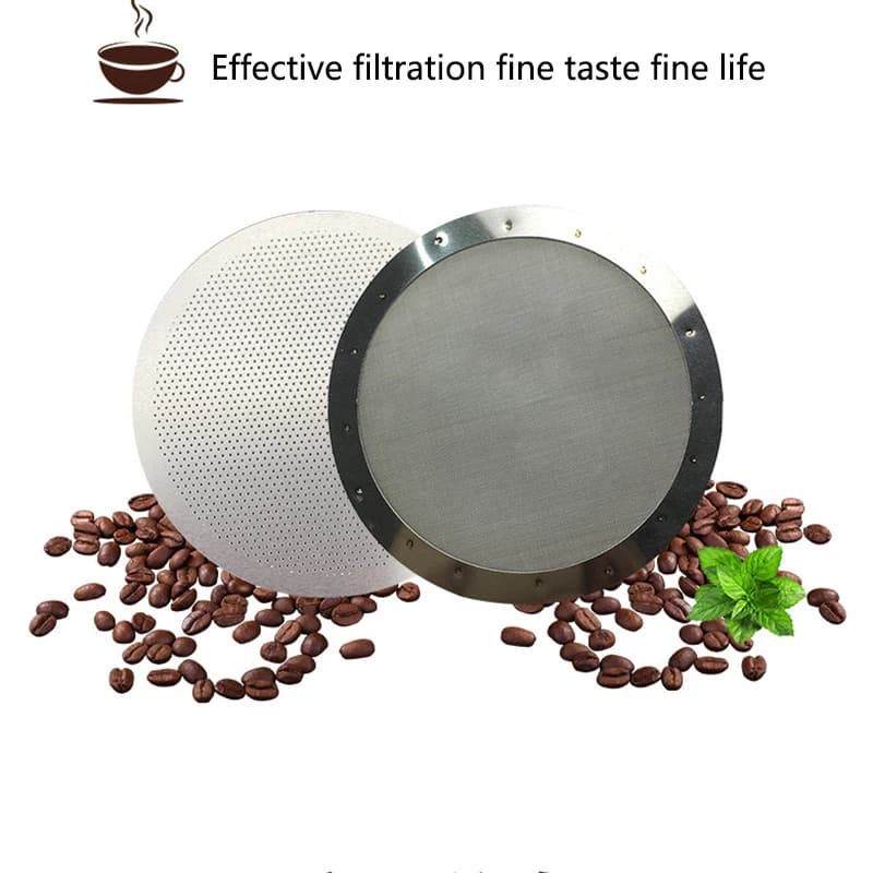 Ultra slim metal filter with stainless steel disc for Aeropress New kitchen accessories