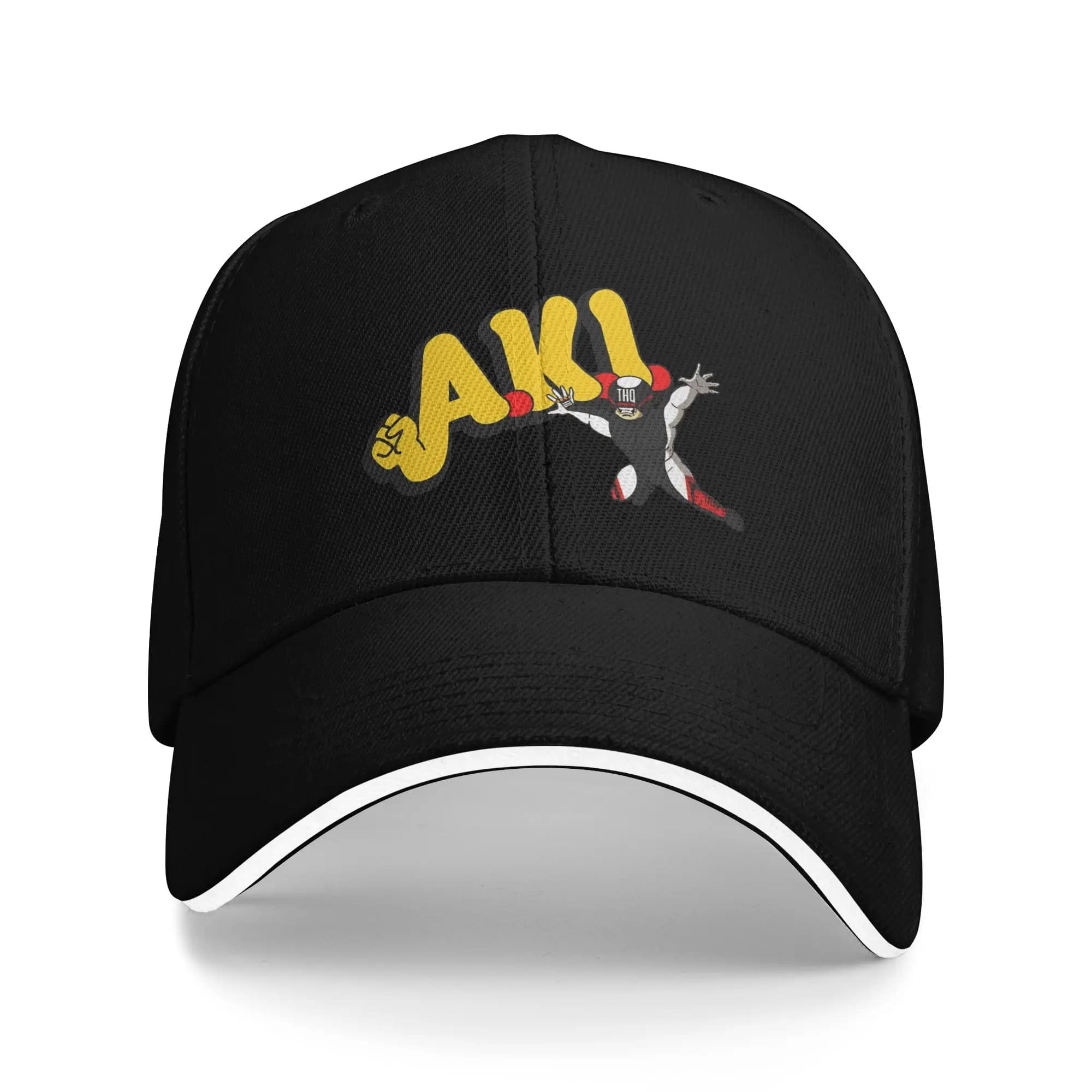 Cappellino da Baseball Casual Kinnikuman THQ, Cappello Hip Hop Muscolare da Uomo, Cappello Estivo Classico Snapback per Uomo e Donna
