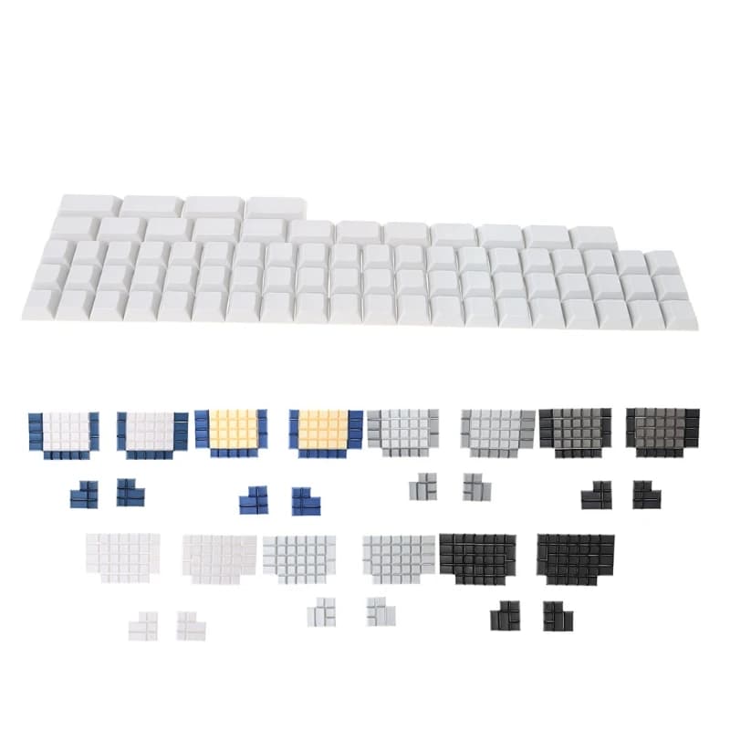 Profilo DSA Copritasti Ergodox PBT Copritasto vuoto per interruttori Ergodox MX Tastiera da gioco meccanica per copritasto