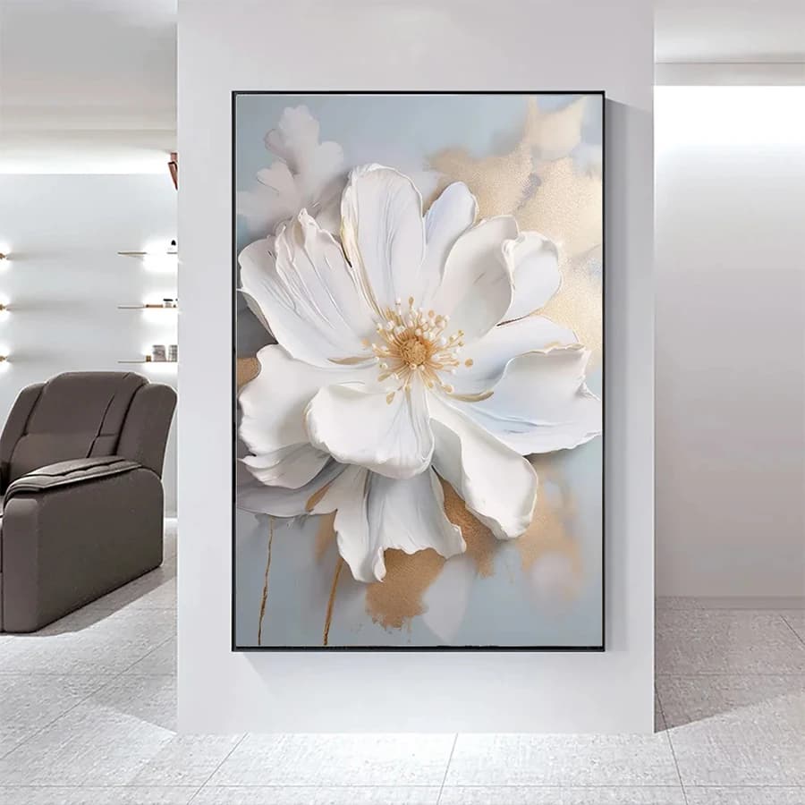 DIY Diamond Painting Modern Abstract Flower Art Diamond Mosaic Full Drill Square Embroidery Round Cross Stitch Handmade Hobby