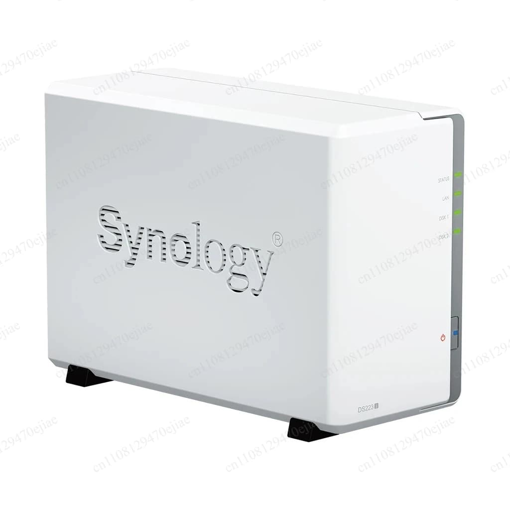 Synology DS223j NAS a 2 Bay - Server di Archiviazione Cloud Personale e Storage di Rete