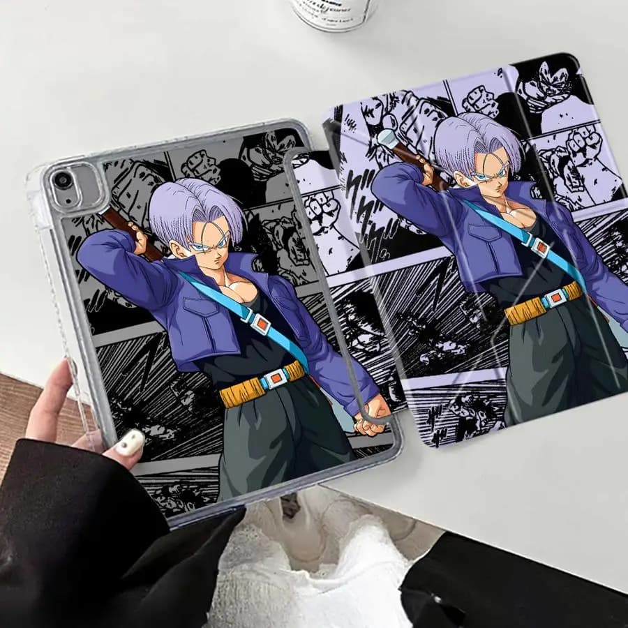 Custodia per Tablet D-Dragon Balls Trunks Y-Fold Holder Cover per iPad Mini 6 7 Pro 11th 10th 9th 8th 7th 12.9inch Pro 2025 Air 4 5 M3
