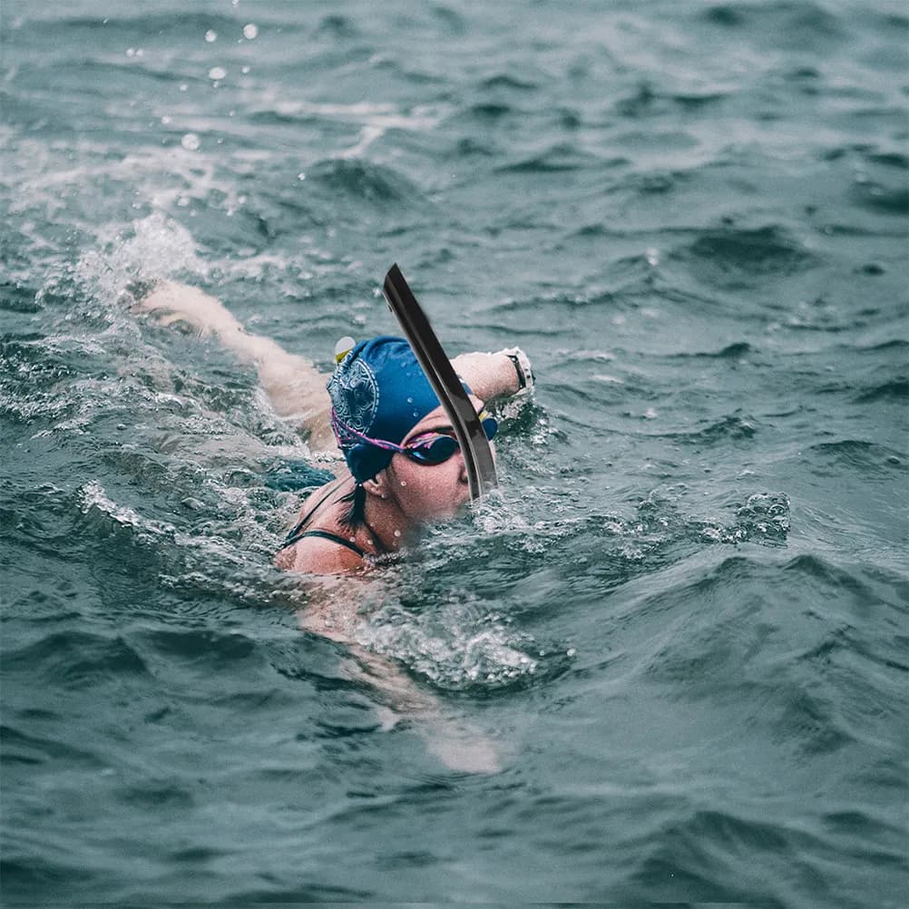 Snorkel Professional for Adult Nuoters, TPU Silicone Tube, Long Lifespan, Easy Use, Training Equipment