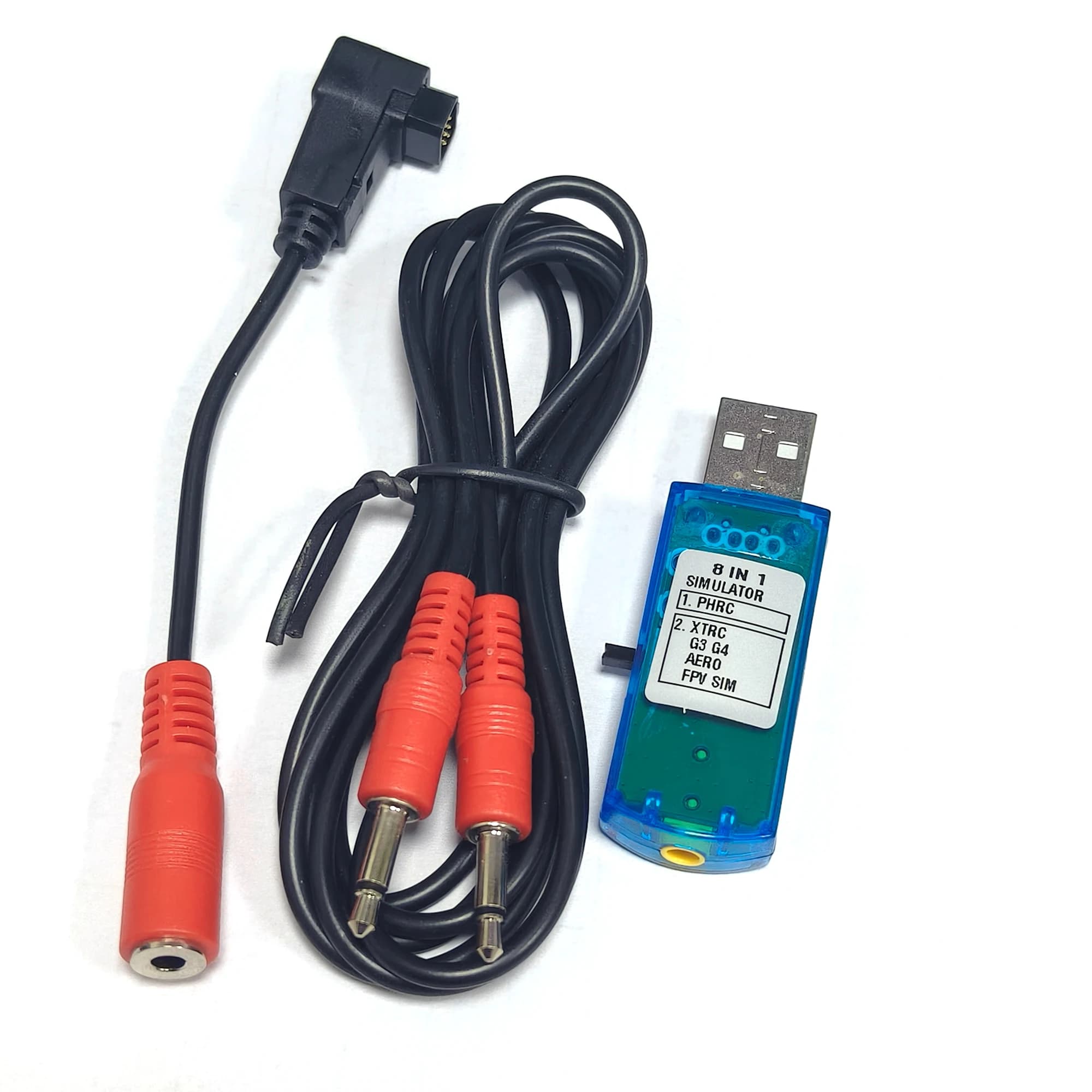 Simulatore di volo del computer 8IN1 Simulatore di volo USB 8 in 1 per controller di elicottero aereo XTR5 FMS G4 FPV