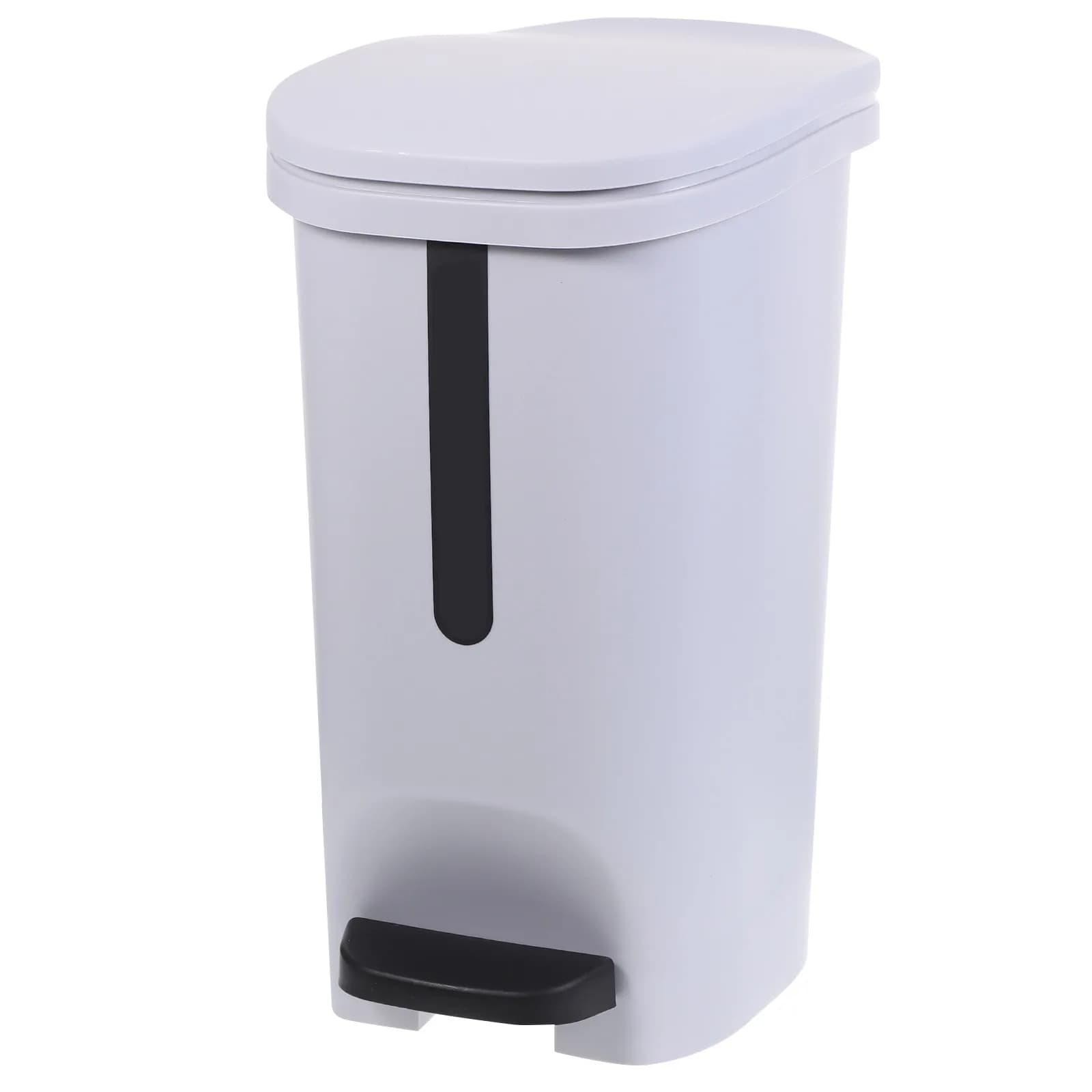 Cestino per Rifiuti con Pedale 10L, Contenitore per Spazzatura Domestica, Cestino per Rifiuti da Cucina e Bagno con Coperchio Sigillato Anti-Odore