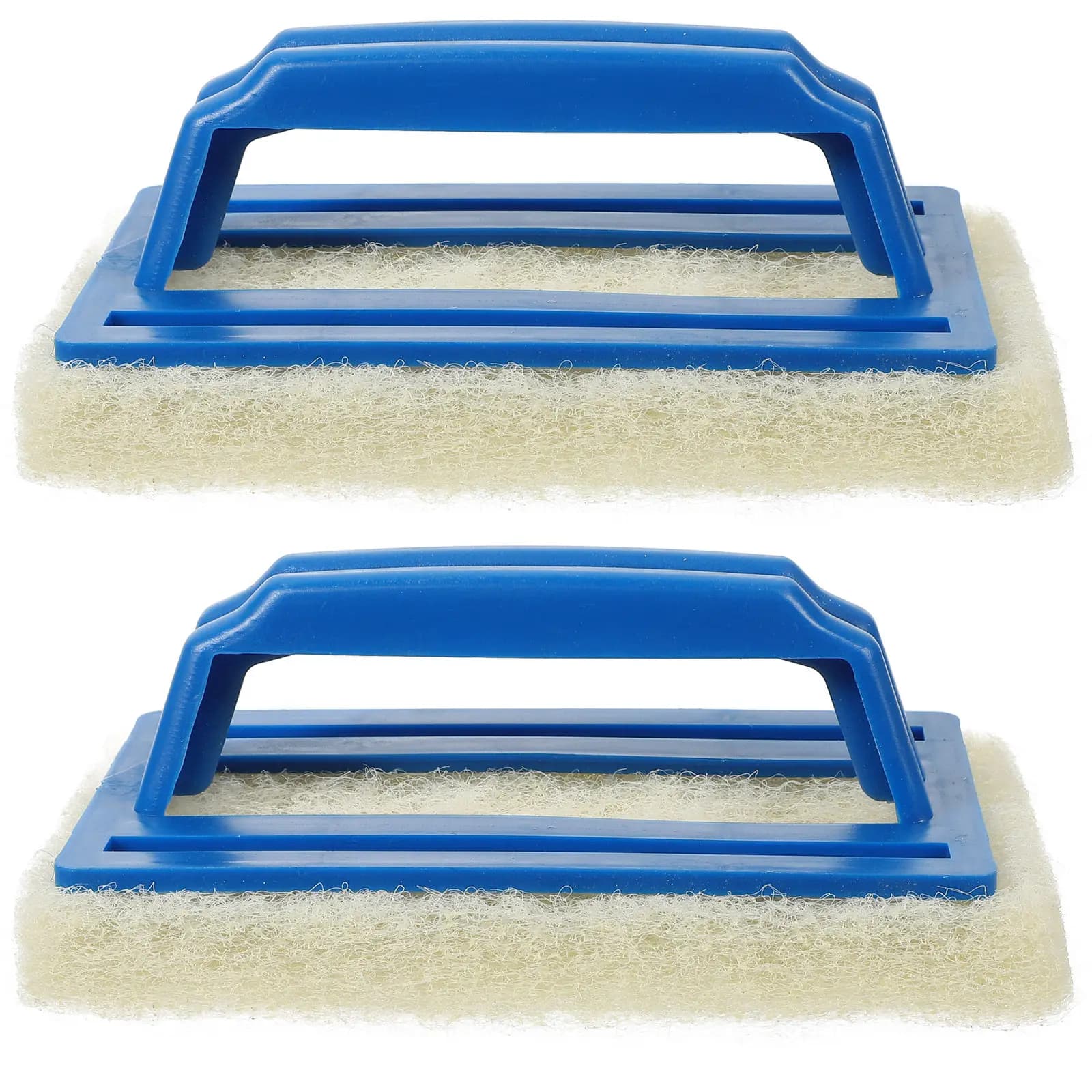 Set di 2 Spazzole per Piscina, Strumento Multiuso per la Pulizia di Piastrelle, Fughe, Pavimenti, Bagno, Cucina, Giardino Esterno