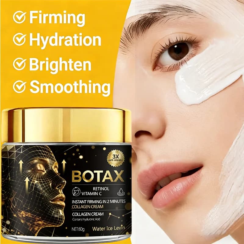 Anti-wrinkle cream 60g with Retinol, Collagen, Hyaluronic Acid and Vitamin C - Hydrating Face Cream and Levigante