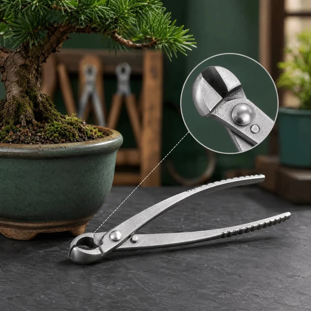 Hand Pruner Stainless Steel Bonsai Tools Multifunctional Anti-slip Pruning Shears 21cm Portable Leaf Bud Scissors Garden