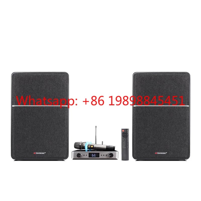 Audio System Amp Speakers Vofull Family KTV Set Karaoke Machine Touch Screen All-In-One with Power Amplifier