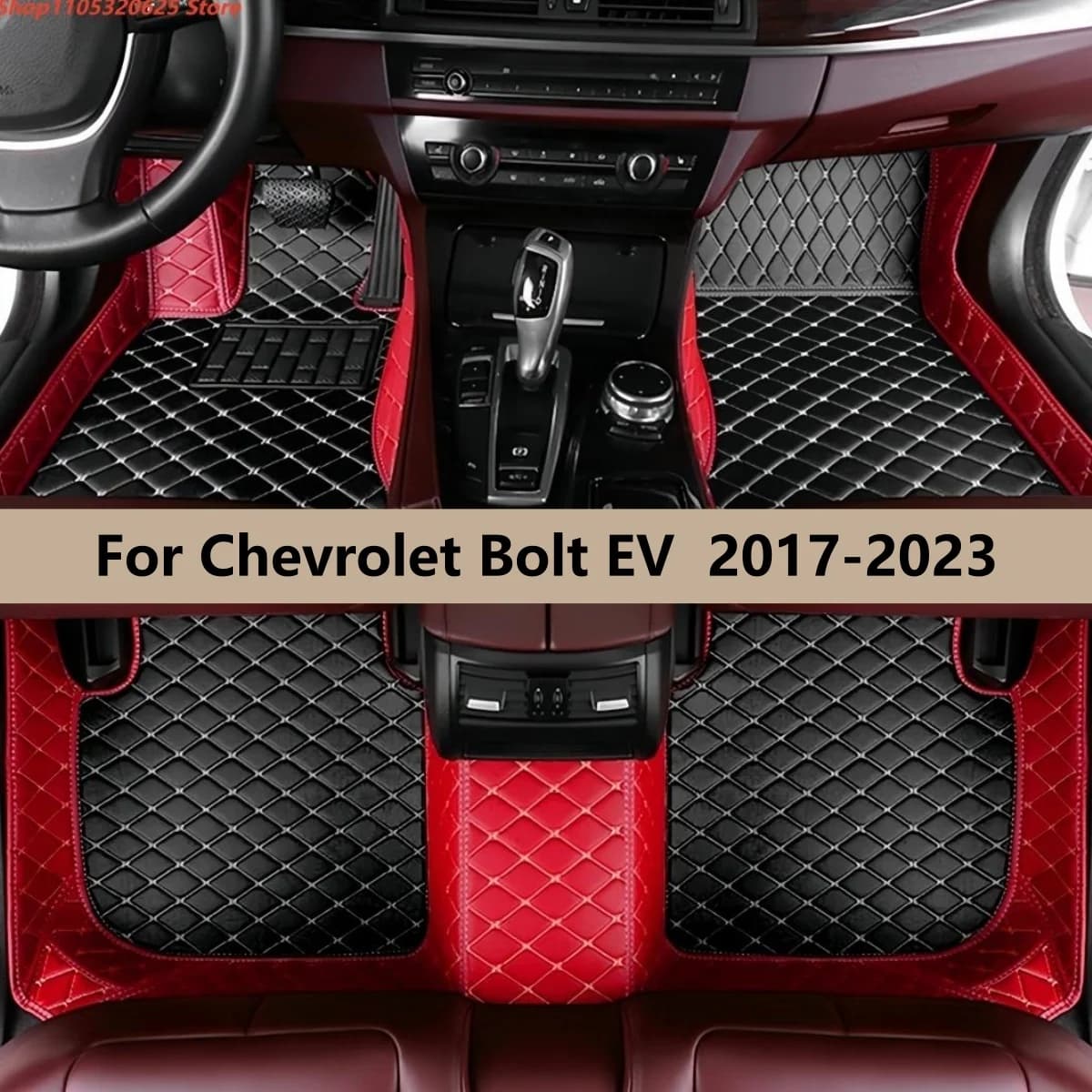 Tappetini per auto per Chevrolet Bolt EV 2017 2018 2019 2020 2021 2022 2023, tappeti auto, accessori per interni auto