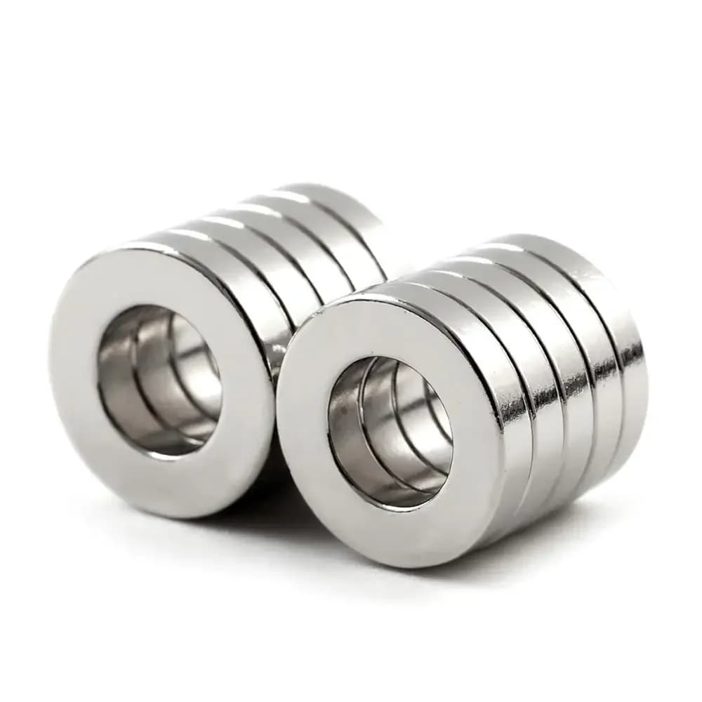 Forte potente magnete iman al neodimio con fori magneti permanenti per frigorifero artigianale fai da te ufficio e scienza 15x3-8/15x2-11mm