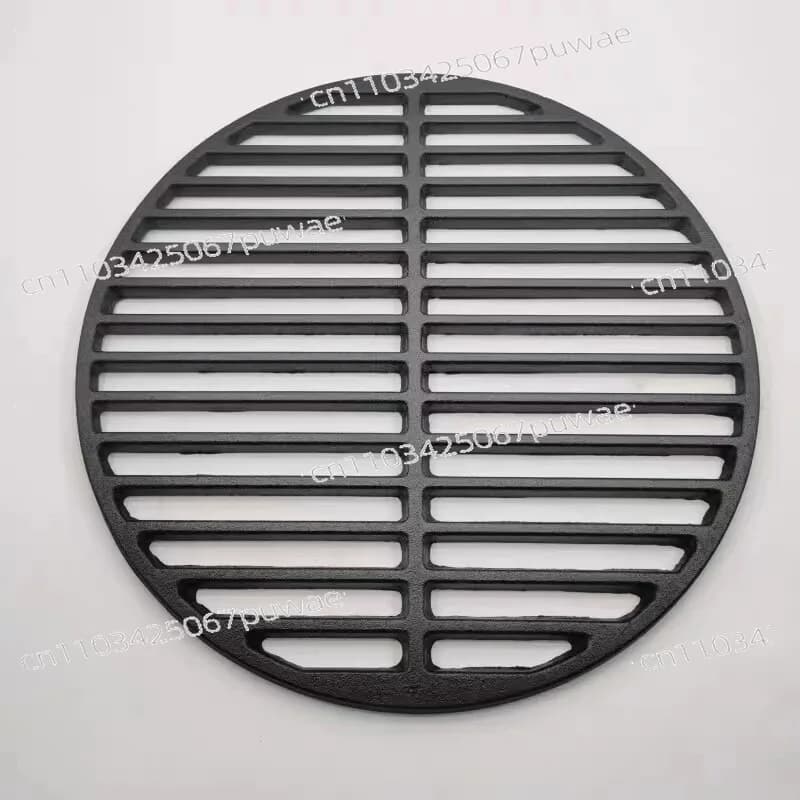 Heavy-Duty Iron Grill Mesh Thickened Barbecue Mesh Uncoated Non-Stick Meat Charcoal BBQ Tools