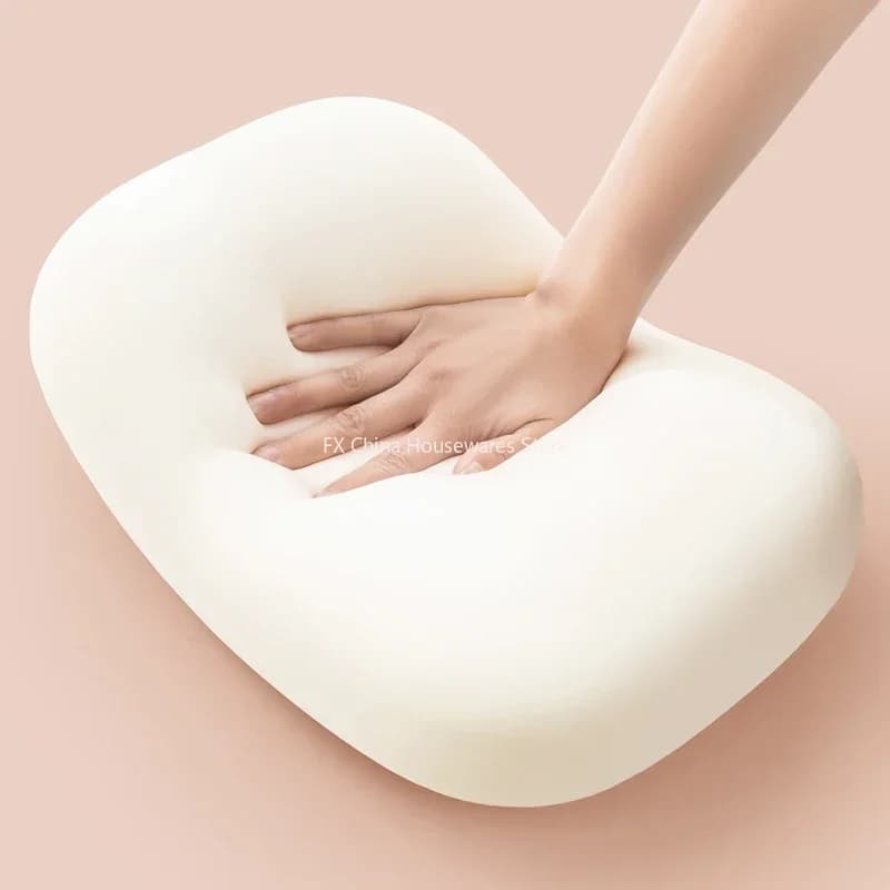 Cuscino da Viaggio Multifunzione in Memory Foam a Lento Ritorno, Morbido Cuscino per Dormire, Massaggio Cervicale e Riposo