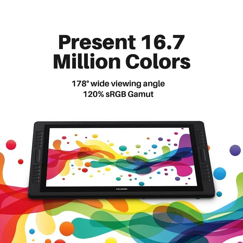 z 120% sRGB Penna con laminazione completa Display Interazione LCD Disegno grafico Tablet Monitor