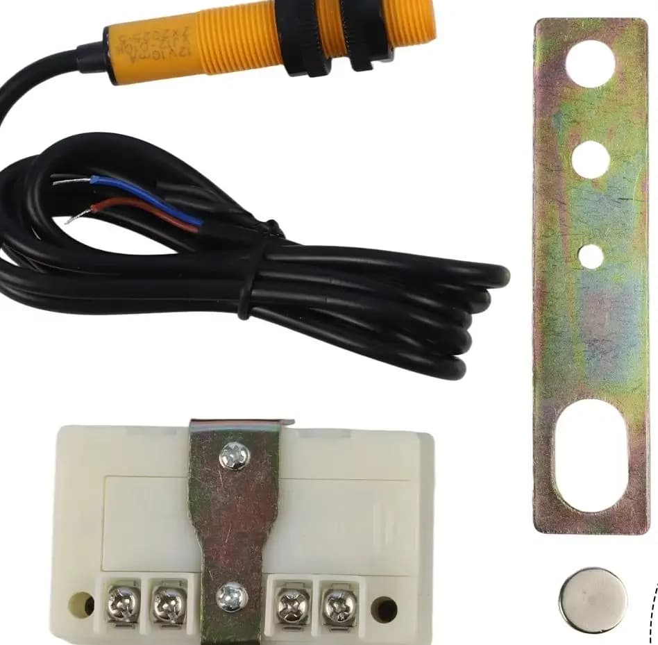 Punch Digital Counter 0-99999 With For Proximity Switch Magnetic Induction Sensor LCD Display 20Hz For Industrial Automation Cou