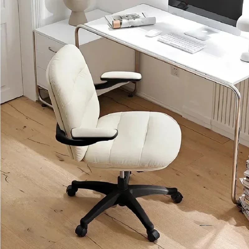 Sedia da Ufficio dal Design Semplice, Mobile, in Pelle, per Casa e Computer, Sedia da Gaming, per Riunioni, Sillas De Oficina, Arredamento per Ufficio e Casa