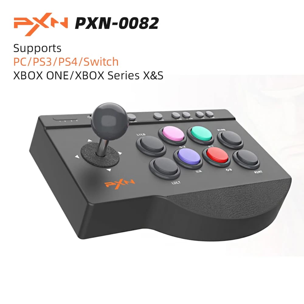 PXN-0082 Joystick USB originale Arcade Fighting Stick per PS4 PS3 /Xbox One e serie/PC/Switch/Accessori per giochi Android