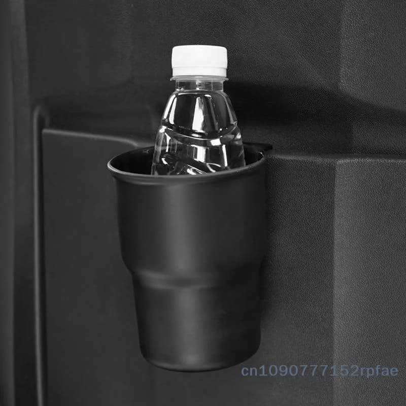 {NN72} Car Water Cup Holder Mobile Phone Beverage Holder Trash Can Multifunctional Storage Box Auto Interior Accessories
