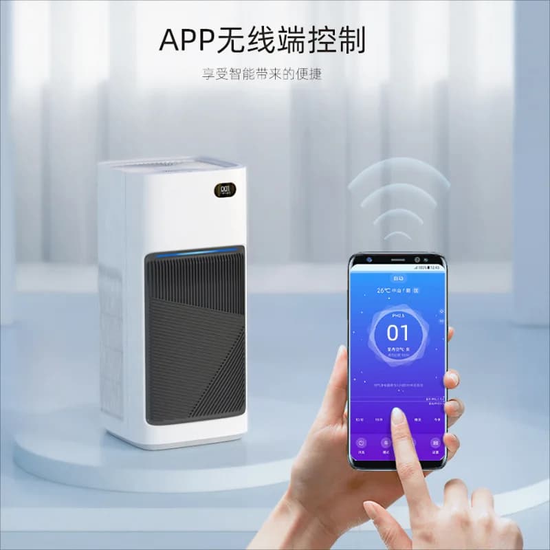 Yingweituo purificatore d'aria per interni elemento filtrante formaldeide purificatore intelligente deodorante domestico agli ioni negativi