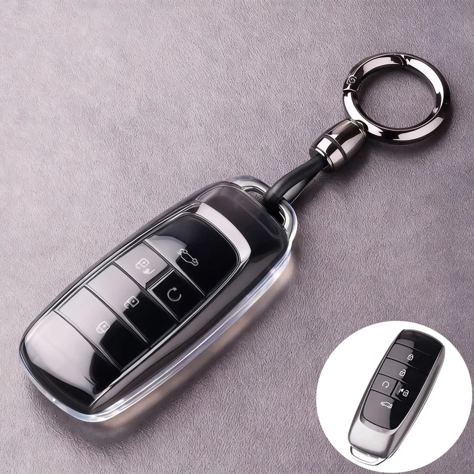 Custodia per chiavi auto per Trumpchi Aian GAC AION GS8 Y Plus S V LX IA5 CHARM 630 FEMALE LA5 Legend GA6 GM5 GS7