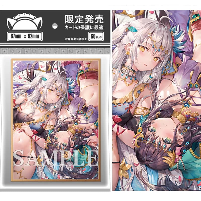 60pcs/set momoco Dancing Girl Series Flash Card Sleeve PTCG Anime Game Collection Card Protective Cover Gift Toy 67*92mm