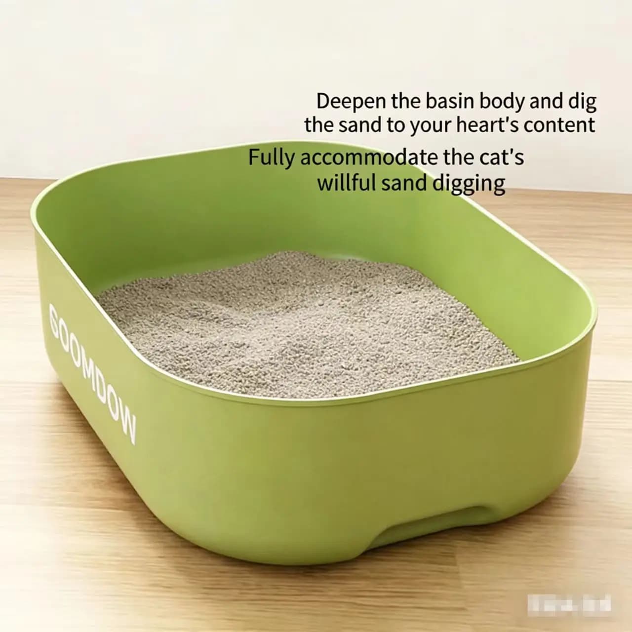 Cat litter box extra large fully semi-enclosed cat toilet anti-splash cat litter tray cat litter box feces basin cat supplies