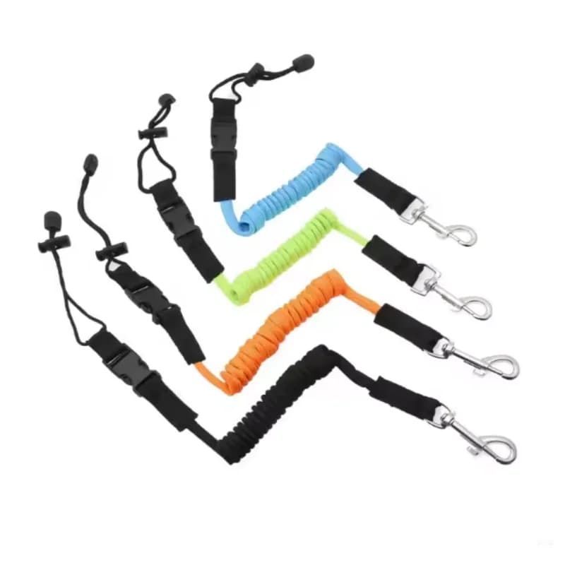 ISURE MARINE 2PCS Paddle Anti Perdita Corda Gonfiabile Kayak Corda Vincolante di Sicurezza Corda Fissa Corda Elastica Colori Multipli