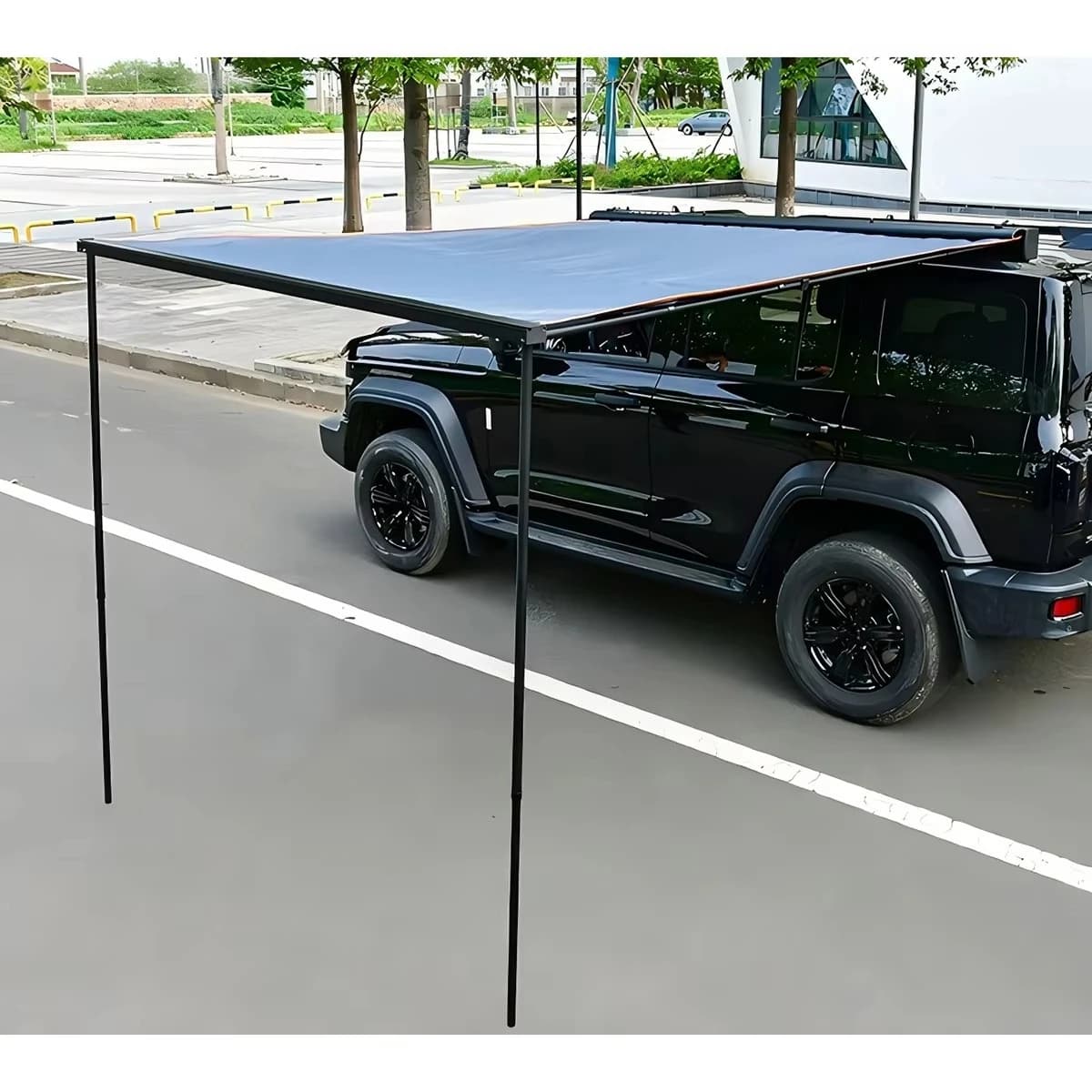 Tenda Laterale Autoportante STLF per Veicoli, Tenda Impermeabile Senza Gambe per Auto, Tenda da Campeggio per Tank-300 2023 2024