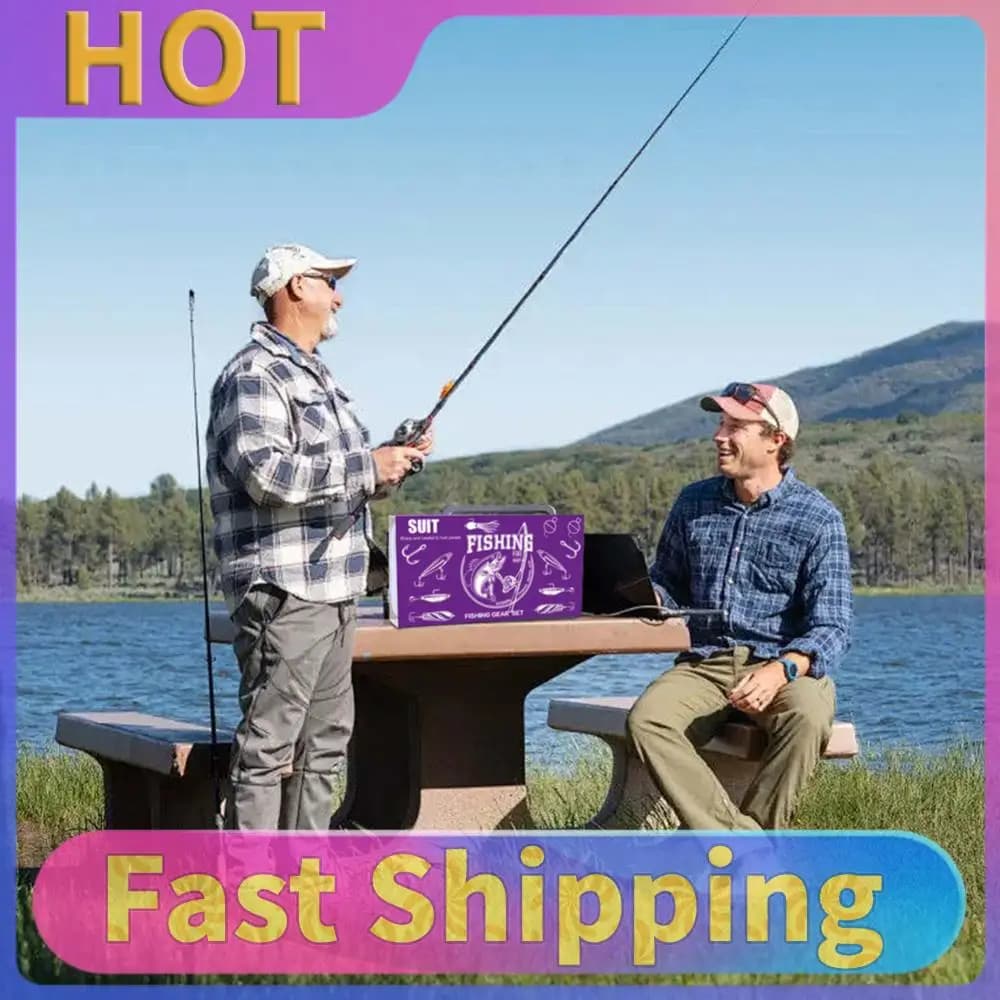 Set of fishing baits: soft and hard baits, ami jig, girelles for fishing accessories in salted and sweet water
