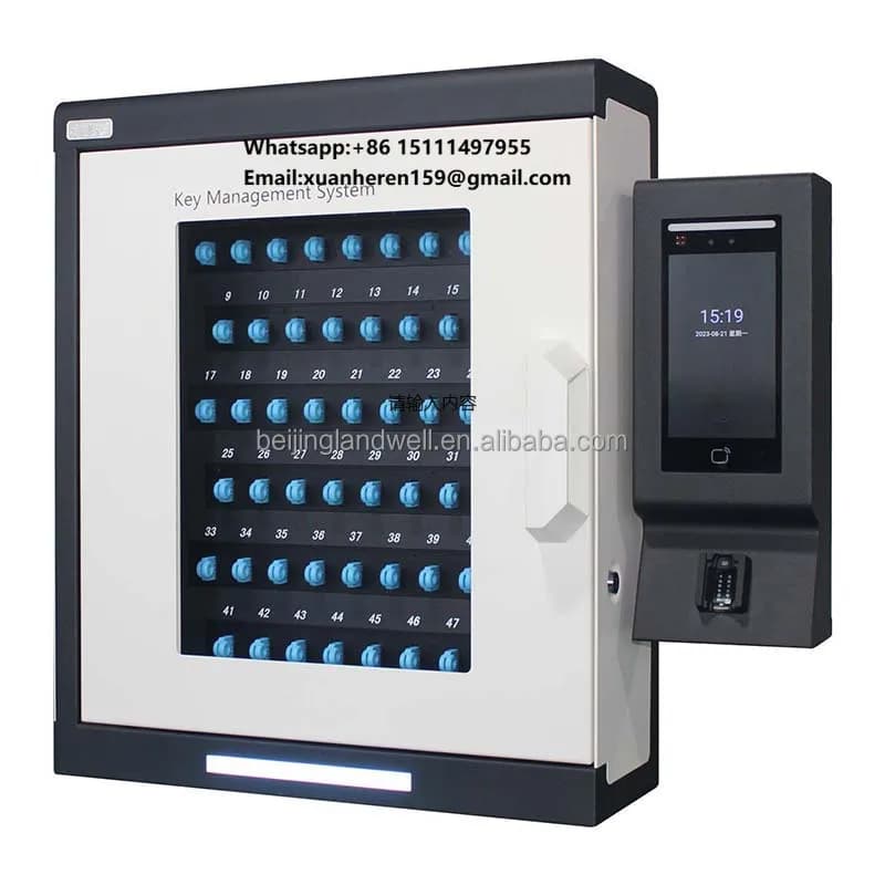 Sistema di Controllo Elettronico Automatizzato per Chiavi Landwell I-Keybox con Cassette di Sicurezza per Chiavi
